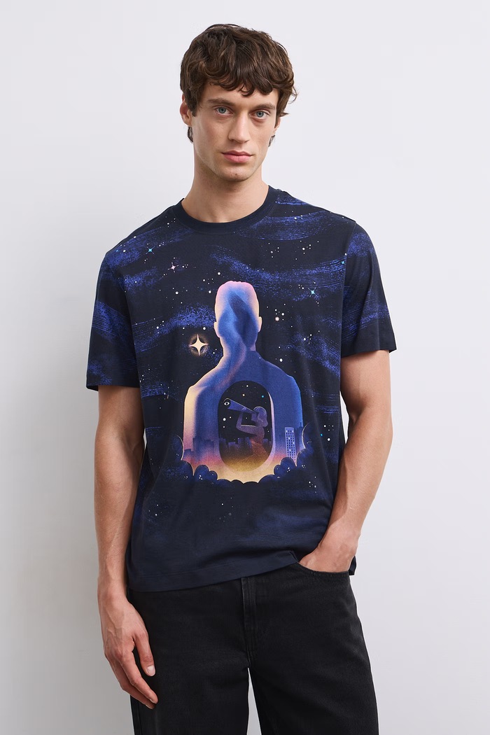 Medicine T-shirt męski bawełniany RW26-TSM656 multicolor RW26