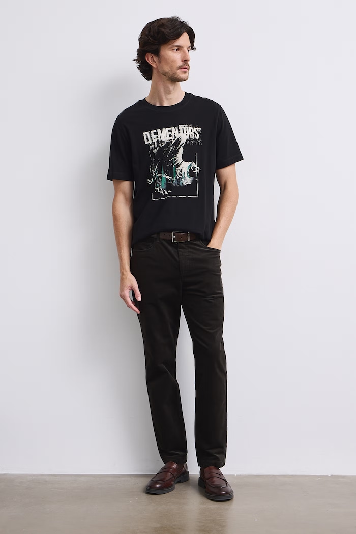 Odzież Medicine T-shirt męski bawełniany RW26-TSM673 czarny