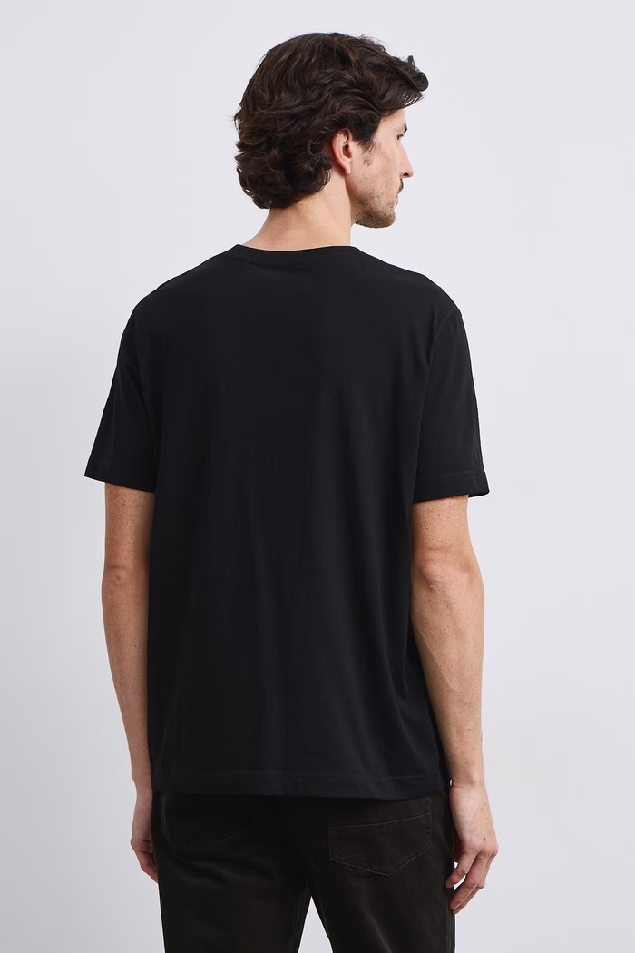 T-shirt męski bawełniany Medicine RW26-TSM673 czarny