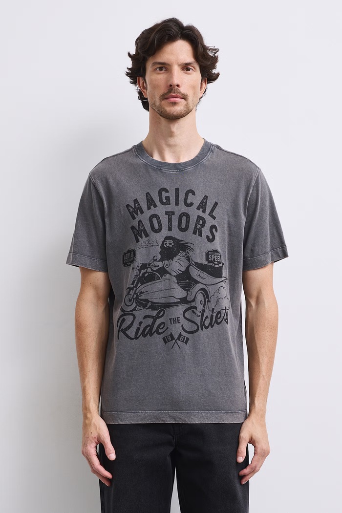 Odzież Medicine T-shirt męski bawełniany RW26-TSM675 szary
