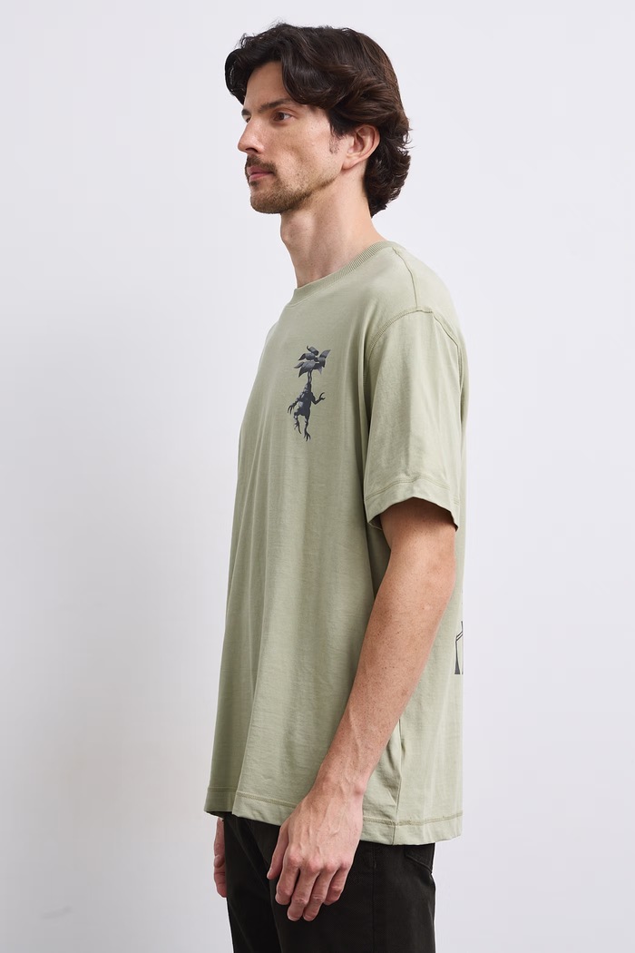 T-shirt męski bawełniany Medicine zielony RW26-TSM682