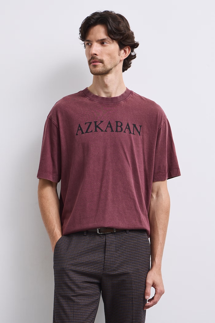 Medicine T-shirt męski bawełniany RW26-TSM684 bordowy RW26