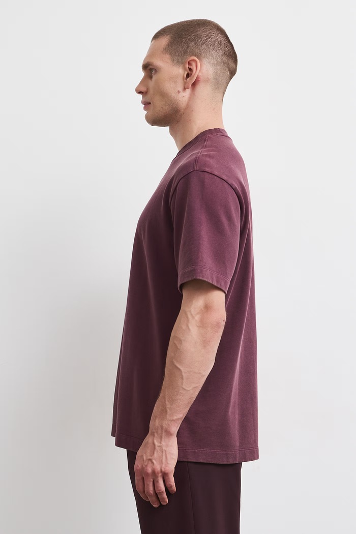 Medicine T-shirt męski bawełniany RW26-TSM700 bordowy RW26