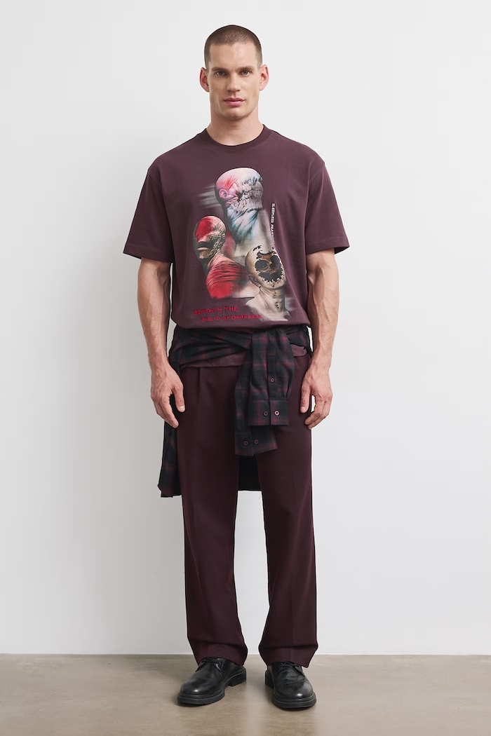 T-shirt męski bawełniany z kolekcji Wiesław Wałkuski x Medicine RW26-TSM751