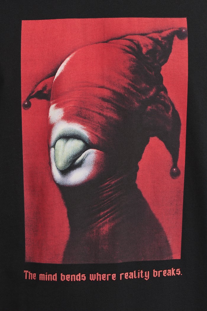 T-shirt męski bawełniany z kolekcji Wiesław Wałkuski x Medicine czarny RW26-TSM752