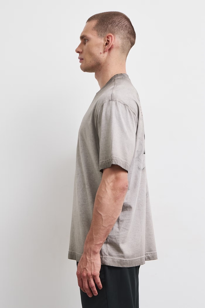 Odzież T-shirt męski bawełniany z kolekcji Wiesław Wałkuski x Medicine RW26-TSM758 szary