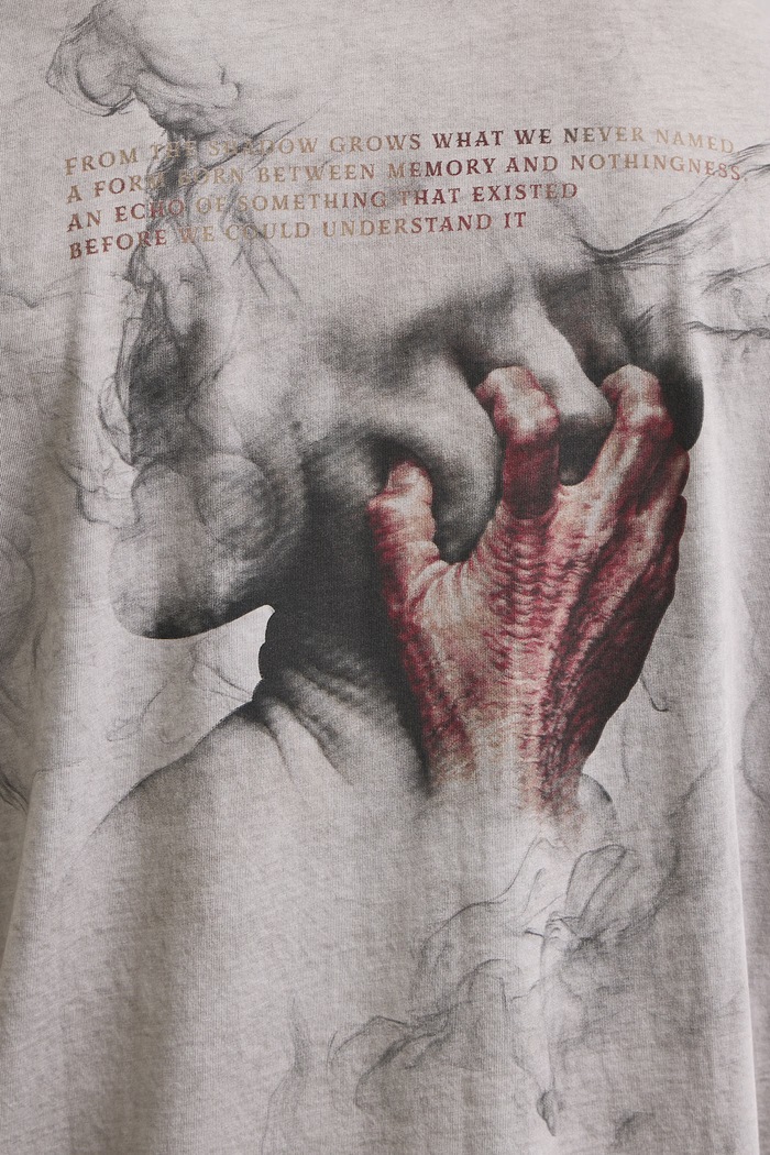 T-shirt męski bawełniany z kolekcji Wiesław Wałkuski x Medicine szary RW26-TSM758