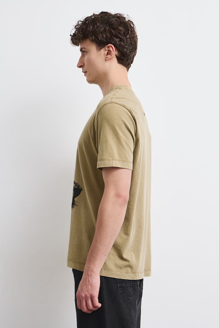 Odzież Medicine T-shirt męski bawełniany RW26-TSM802 zielony