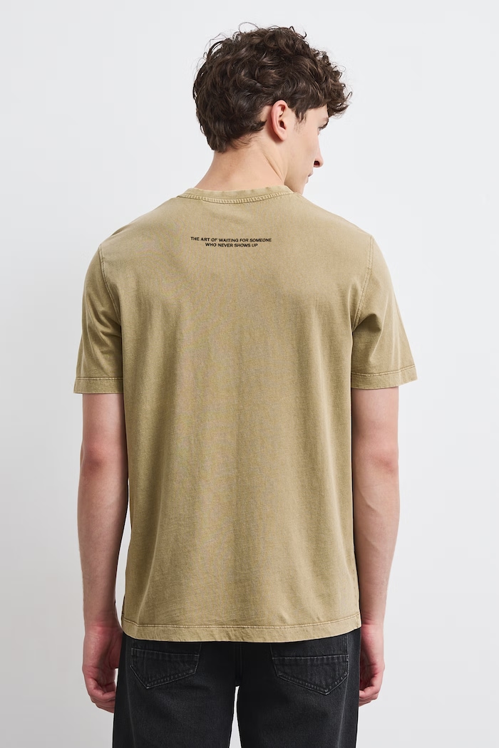 T-shirt męski bawełniany Medicine RW26-TSM802 zielony