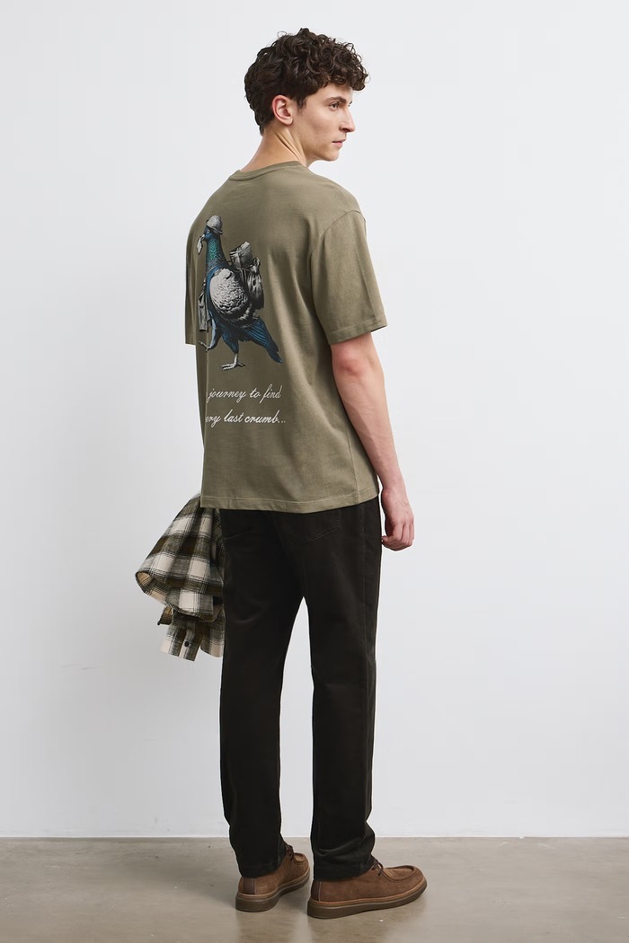 Medicine T-shirt męski zielony RW26-TSM803