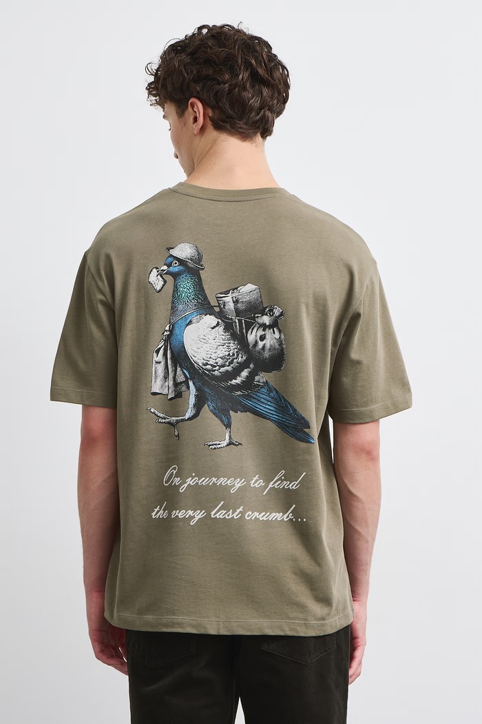 T-shirt męski Medicine RW26-TSM803 zielony