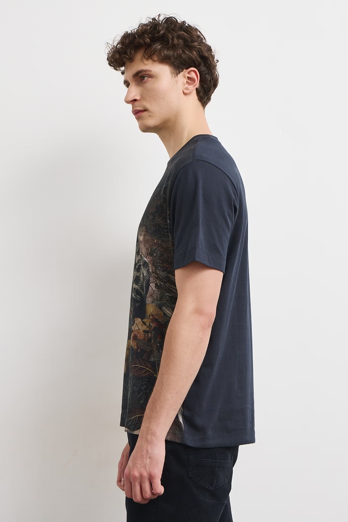 Medicine T-shirt męski bawełniany RW26-TSM806 czarny RW26