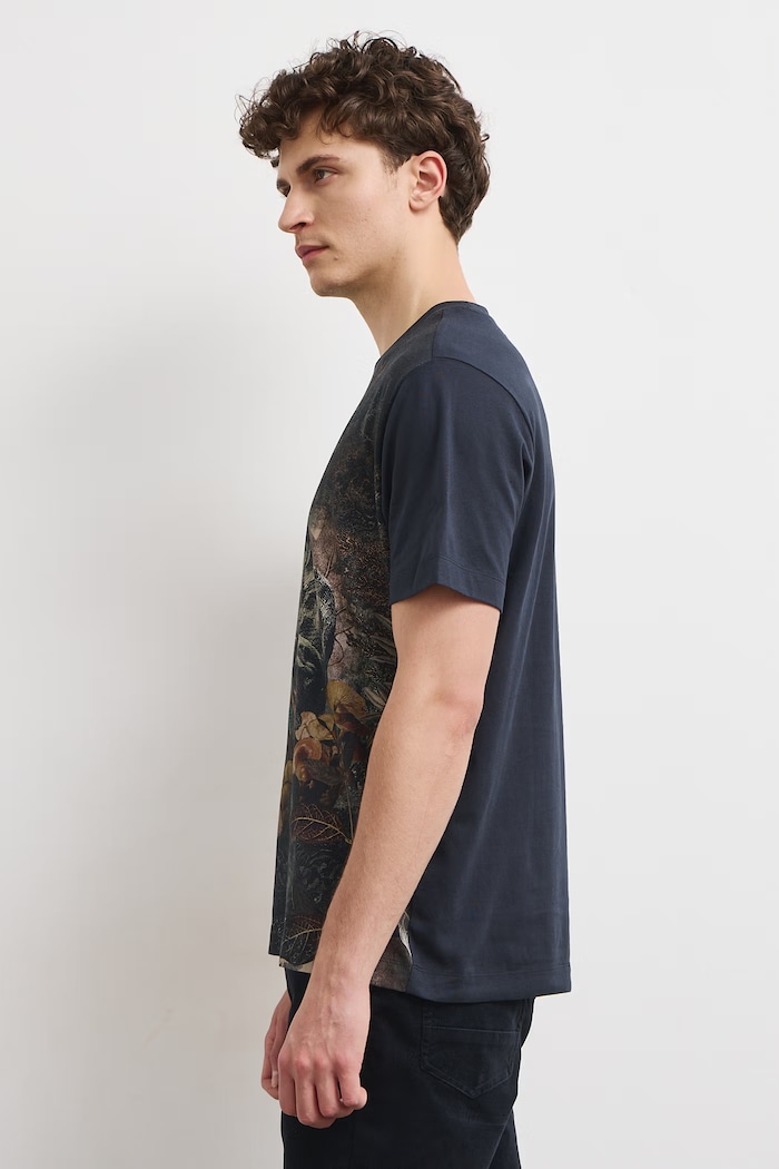 Medicine T-shirt męski bawełniany RW26-TSM806 czarny RW26