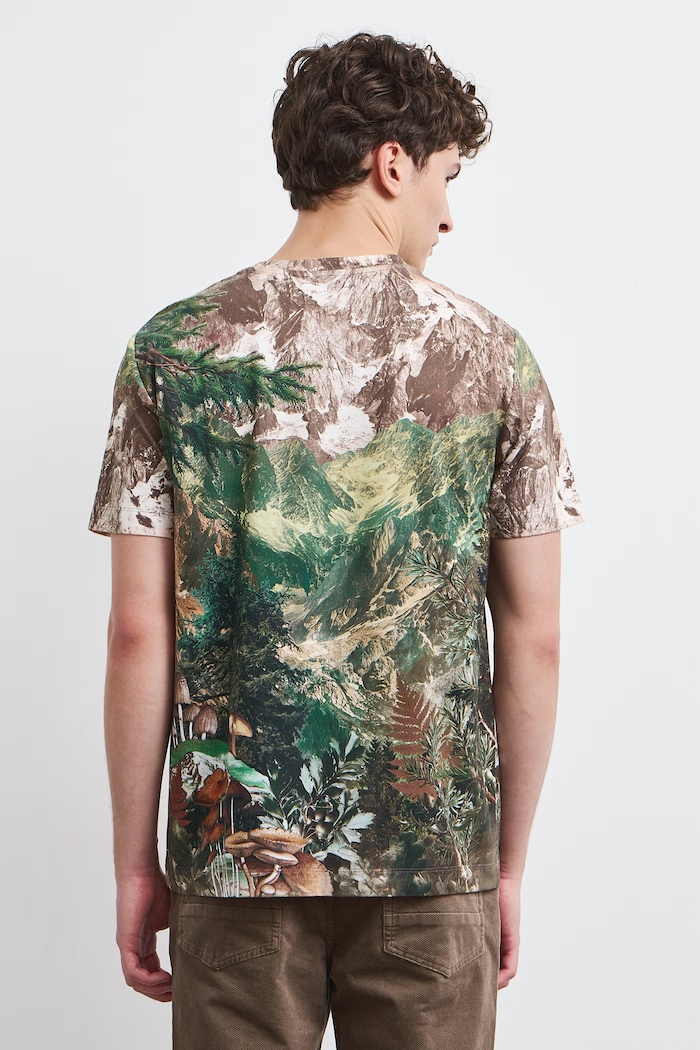 Odzież Medicine T-shirt męski bawełniany z elastanem RW26-TSM807 multicolor