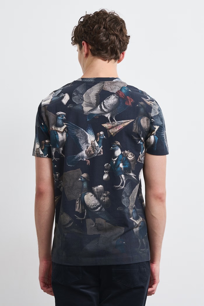Odzież Medicine T-shirt męski bawełniany z elastanem RW26-TSM808 czarny