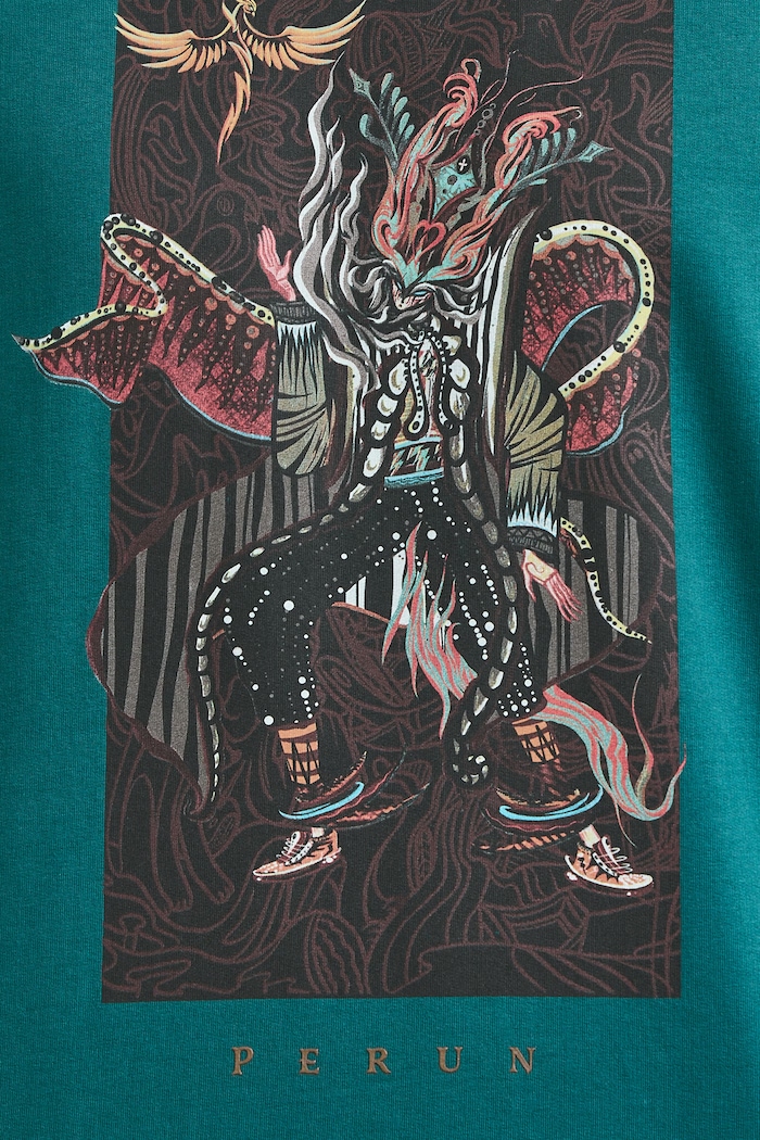 T-shirt męski bawełniany Medicine zielony RW26-TSM853