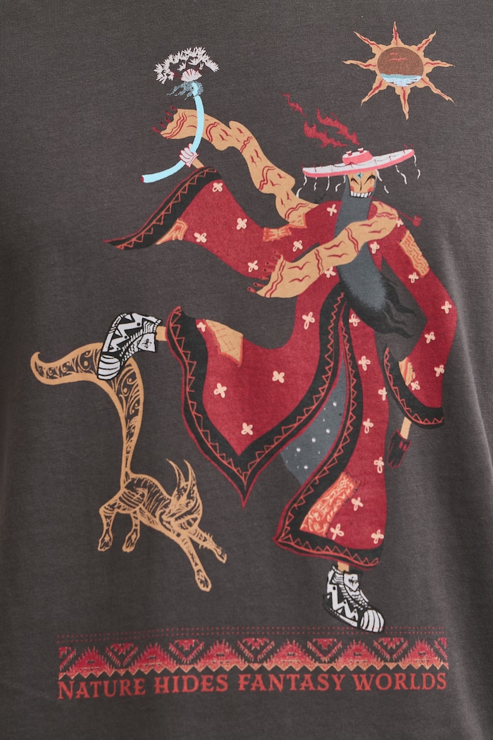 T-shirt męski bawełniany Medicine szary RW26-TSM854