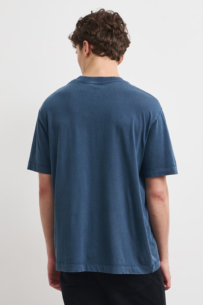 T-shirt męski bawełniany Medicine RW26-TSM855 granatowy