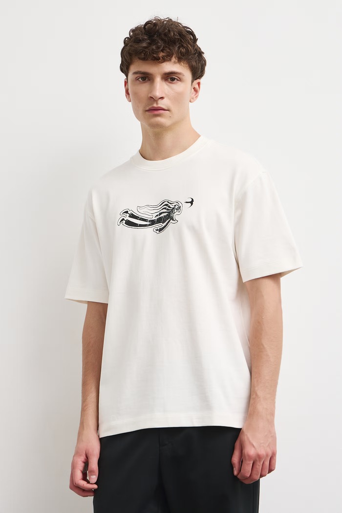 Medicine T-shirt męski bawełniany RW26-TSM856 beżowy RW26