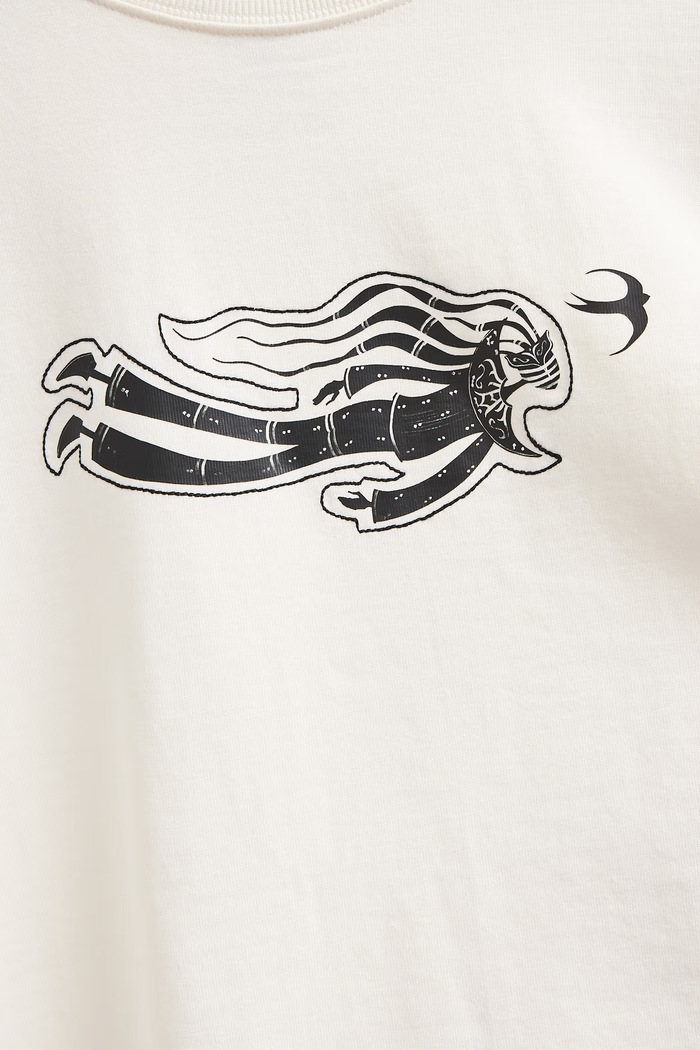 T-shirt męski bawełniany Medicine beżowy RW26-TSM856