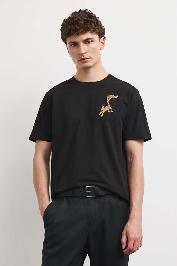 Medicine T-shirt męski bawełniany RW26-TSM862 czarny RW26