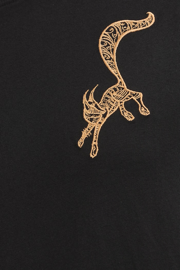 T-shirt męski bawełniany Medicine czarny RW26-TSM862