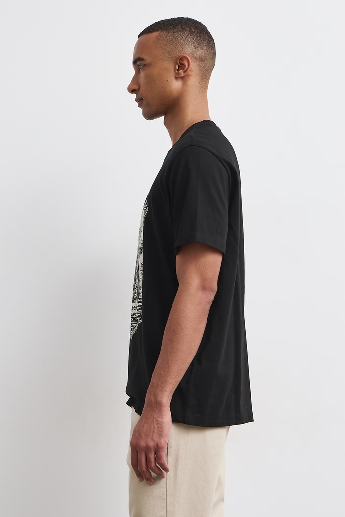 Medicine T-shirt męski bawełniany RW26-TSM902 czarny RW26