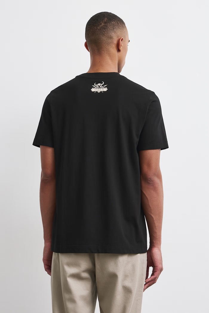 Odzież Medicine T-shirt męski bawełniany RW26-TSM906 czarny