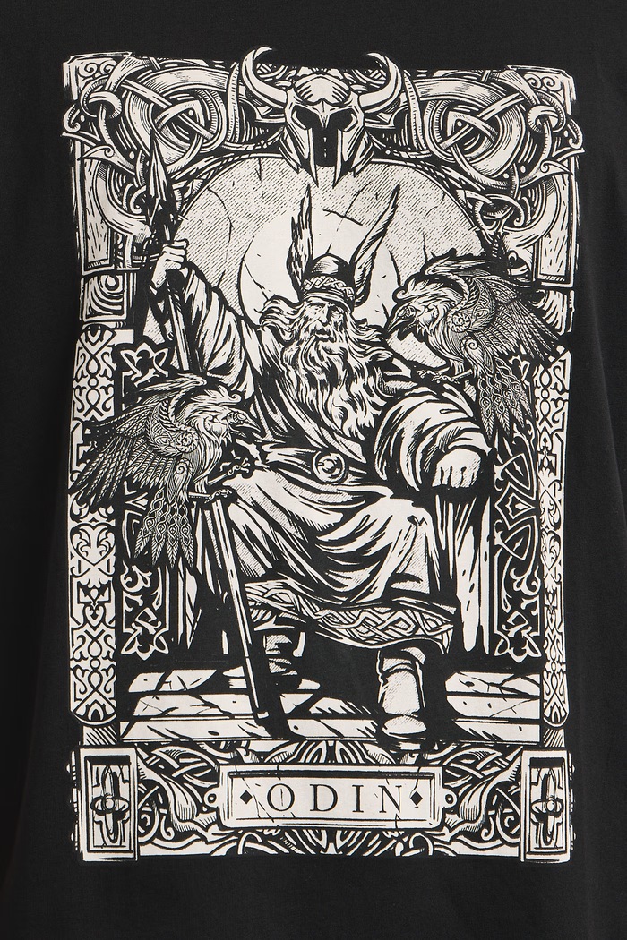 T-shirt męski bawełniany Medicine RW26-TSM906 czarny