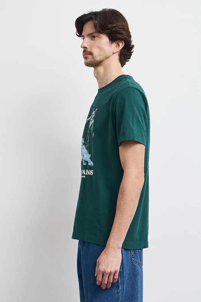 Odzież Medicine T-shirt męski bawełniany RW26-TSMA30 zielony