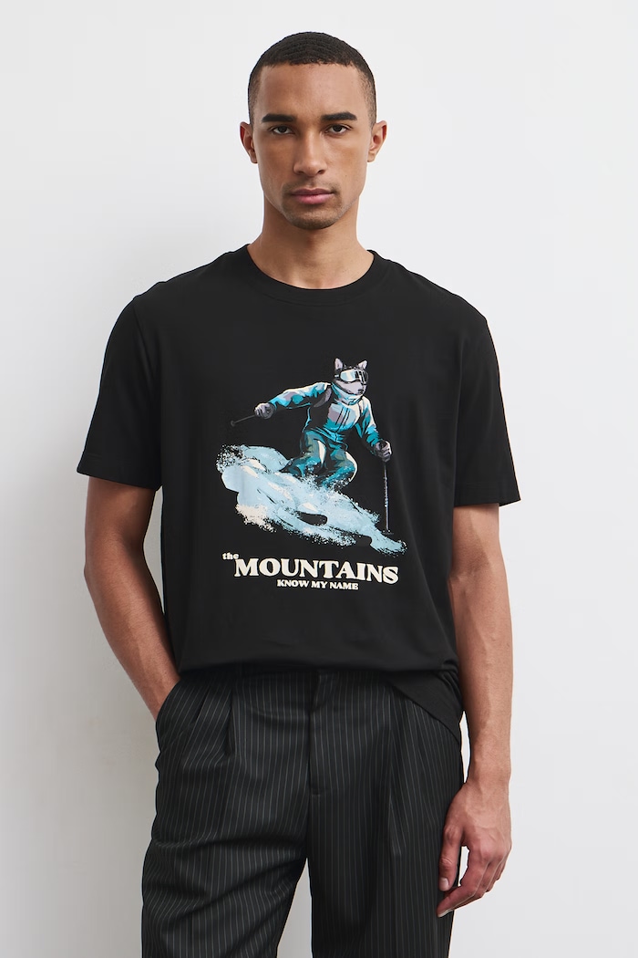 Medicine T-shirt męski bawełniany RW26-TSMA30 czarny RW26