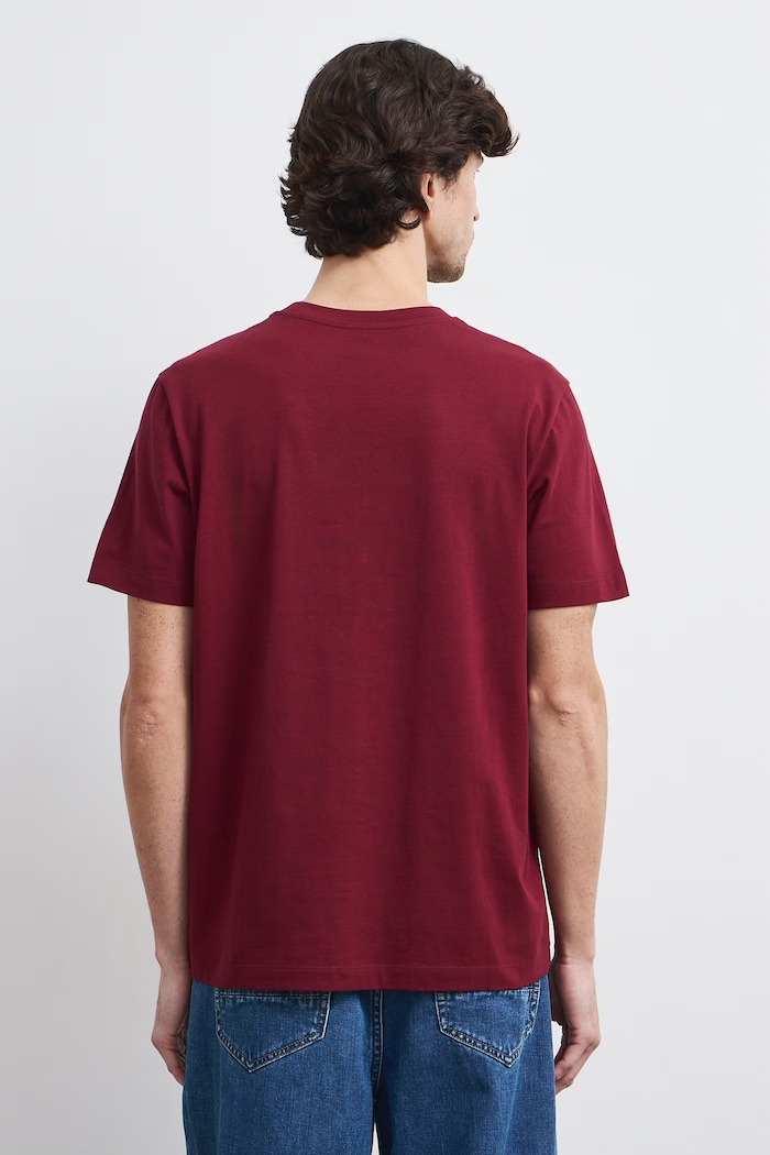 Odzież Medicine T-shirt męski bawełniany RW26-TSMA31 bordowy