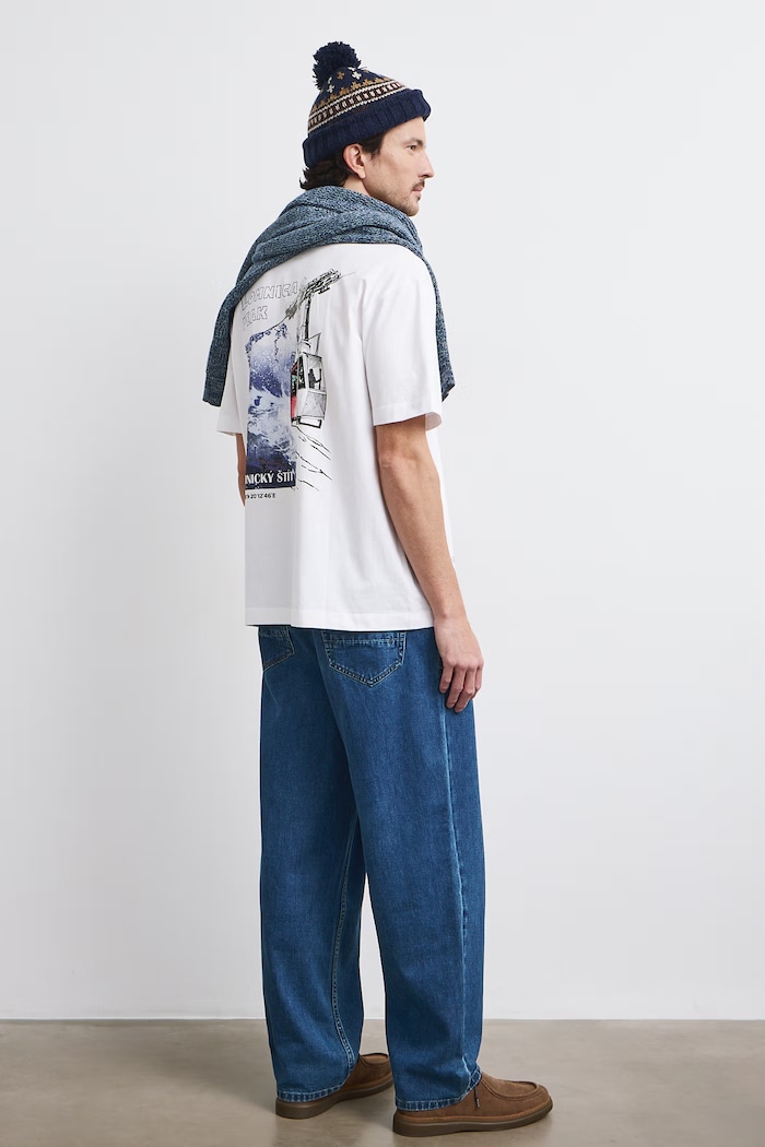 Medicine T-shirt męski bawełniany biały RW26-TSMA32
