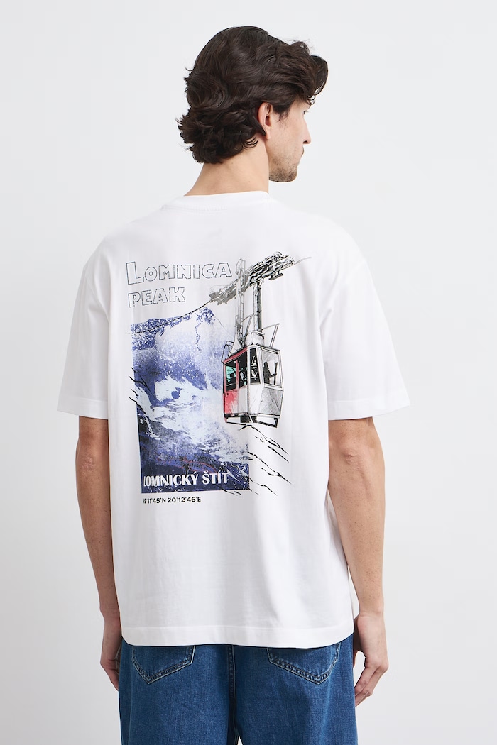 T-shirt męski bawełniany Medicine RW26-TSMA32 biały