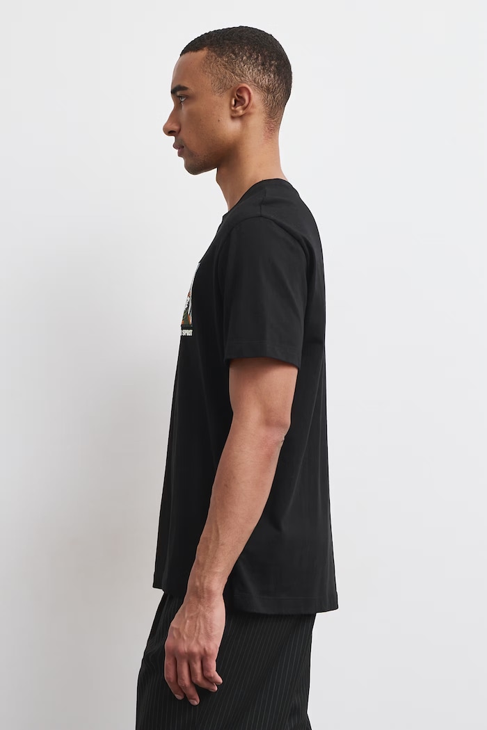 Medicine T-shirt męski bawełniany RW26-TSMA33 czarny RW26
