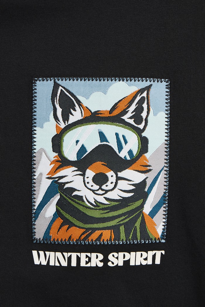 T-shirt męski bawełniany Medicine czarny RW26-TSMA33