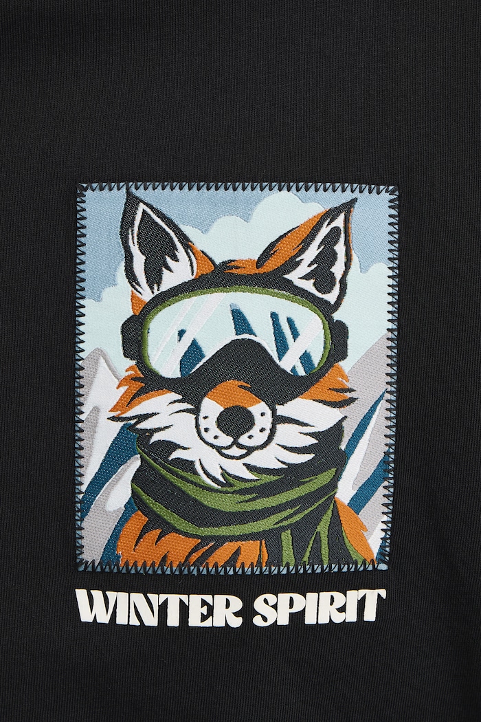 T-shirt męski bawełniany Medicine czarny RW26-TSMA33