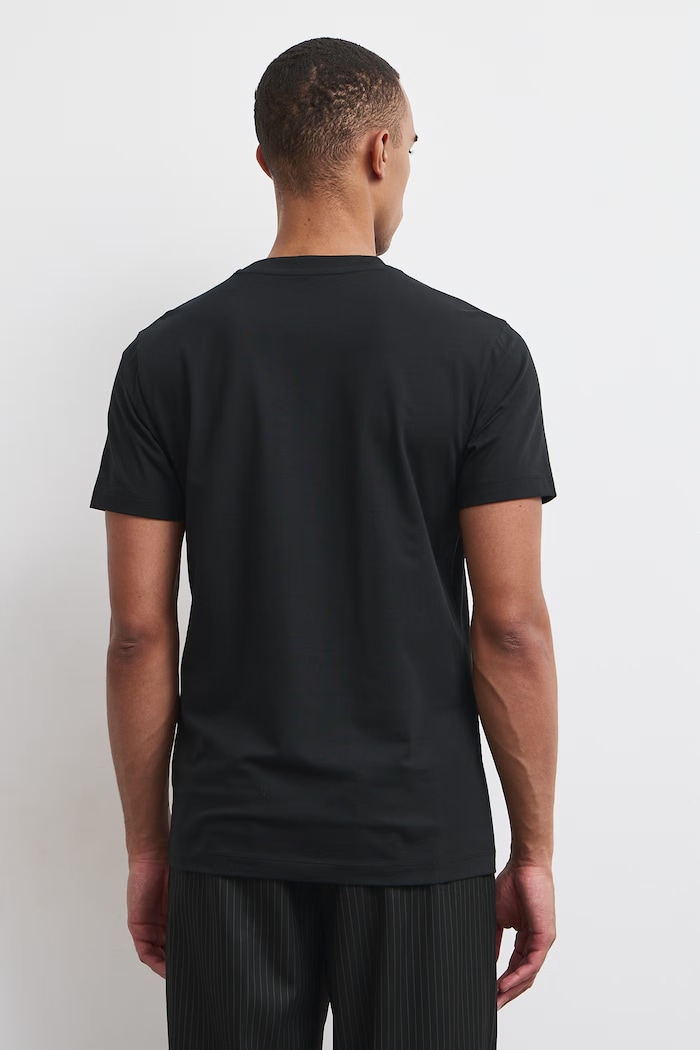 Odzież Medicine T-shirt męski bawełniany z elastanem RW26-TSMA36 czarny