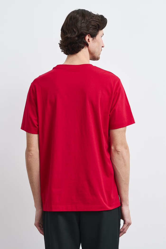 Odzież Medicine T-shirt męski bawełniany RW26-TSMA37 czerwony