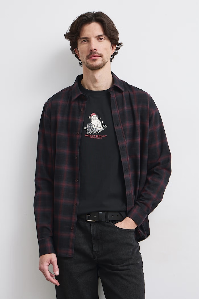 Medicine T-shirt męski bawełniany czarny RW26-TSMA37