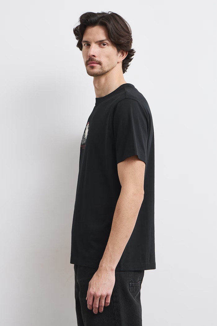 Medicine T-shirt męski bawełniany RW26-TSMA37 czarny RW26