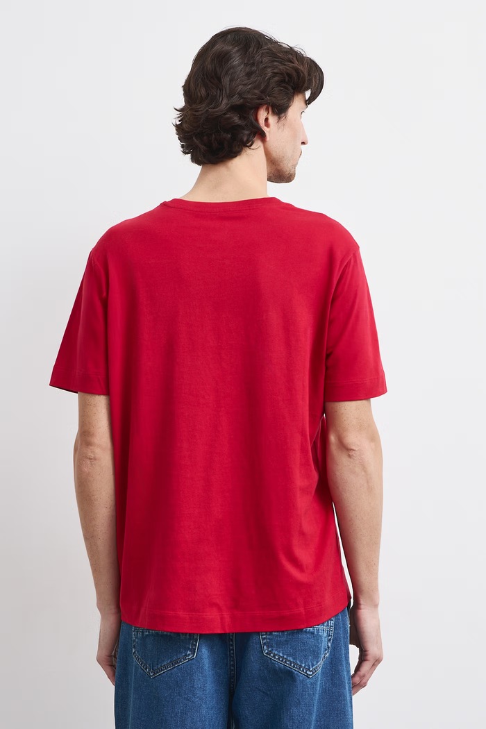 Odzież Medicine T-shirt męski bawełniany RW26-TSMA41 czerwony