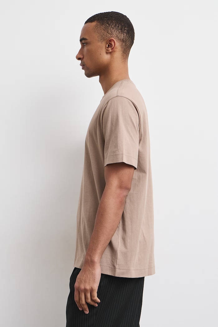 Medicine T-shirt męski bawełniany RW26-TSMA43 beżowy RW26