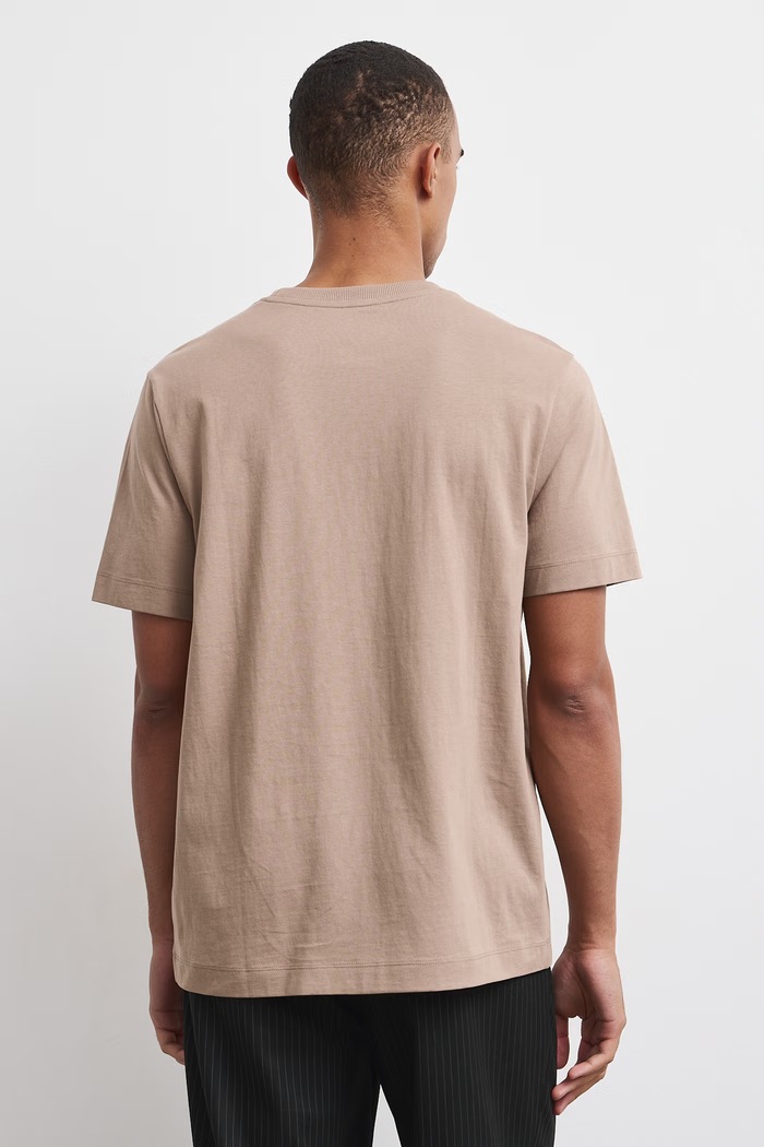 Odzież Medicine T-shirt męski bawełniany RW26-TSMA43 beżowy