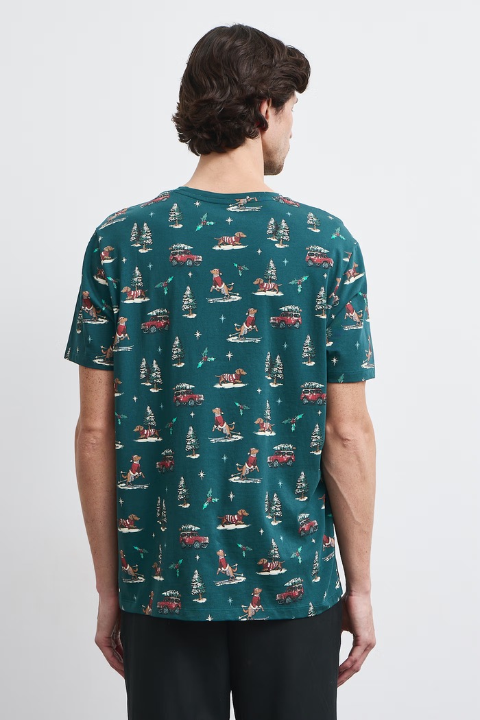 T-shirt męski bawełniany Medicine RW26-TSMA44 zielony