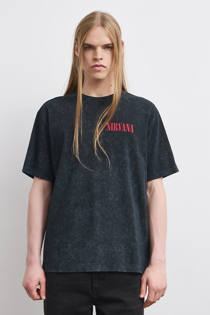Medicine T-shirt męski bawełniany czarny RW26-TSMA74