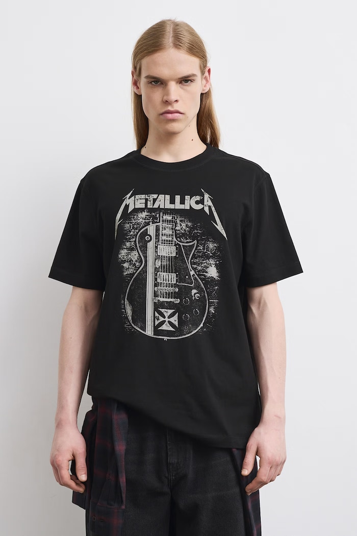 Medicine T-shirt męski bawełniany RW26-TSMA76 czarny RW26