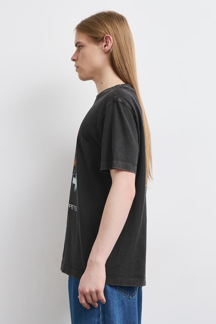 Odzież Medicine T-shirt męski bawełniany RW26-TSMA77 czarny