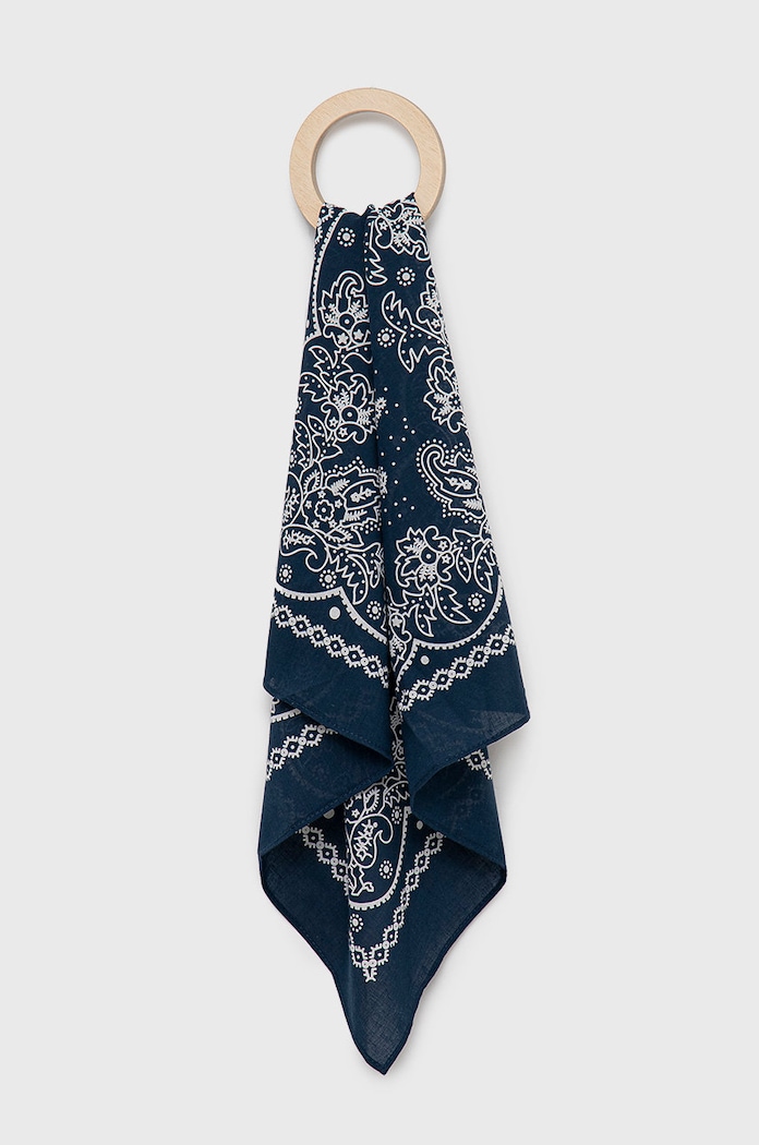 Levi's eșarfă din bumbac bumbac bleumarin 221658
