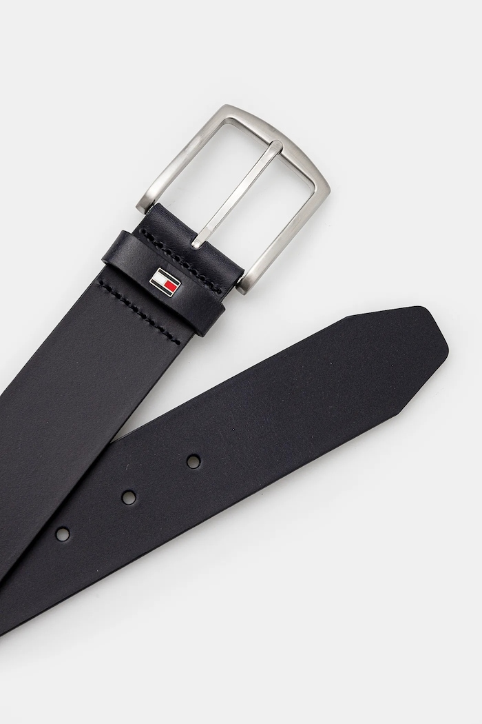 Tommy Hilfiger - Bőr öv New Denton E367863162 fekete AA00